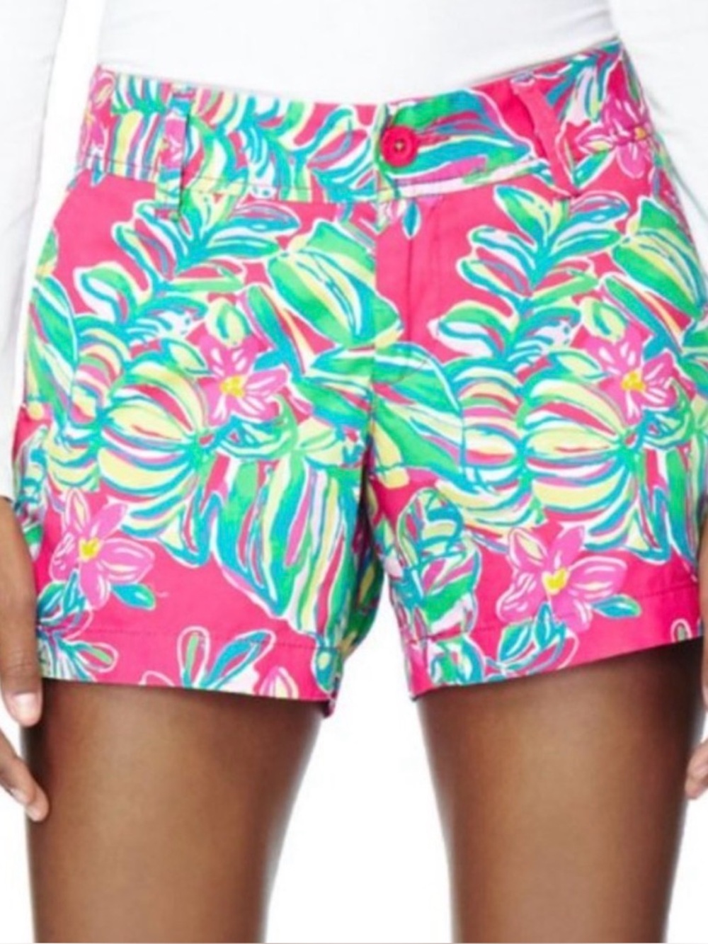 LILLY PULITZER Callahan Shorts - Pomegranate Jungle Tumble